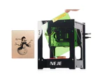 NEJE KZ 2000mW 405nm Laser Engraver 405nm Smart AI Mini Engraving Machine - Black