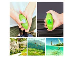 40kg smart pocket digital weighting travel luggage scale with belt-green