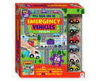 Pull-Back-And-Go Emergency Vehicles Activity Set