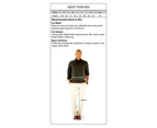 Dockers Mens Shorts Deep Black US Size 34 Classic Fit Flat-Front Khakis
