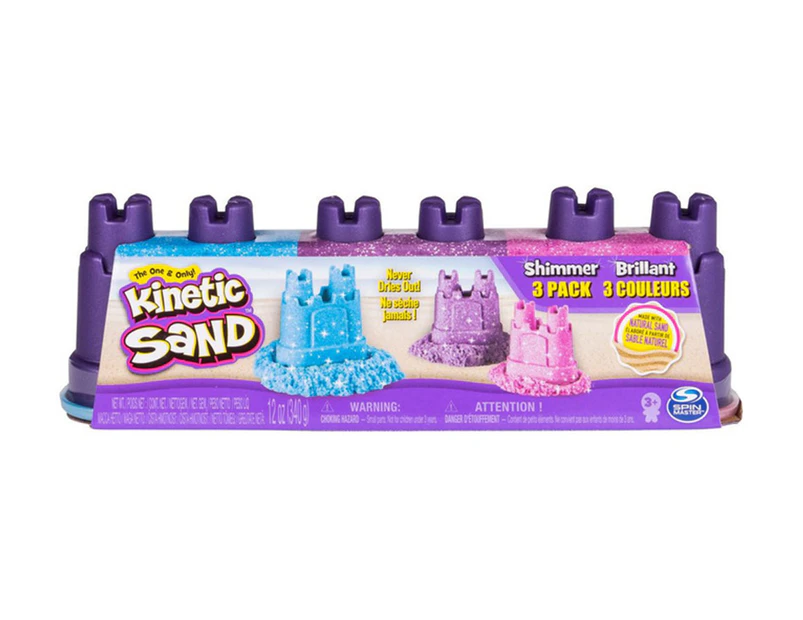 Kinetic Sand Shimmer 3-Pack
