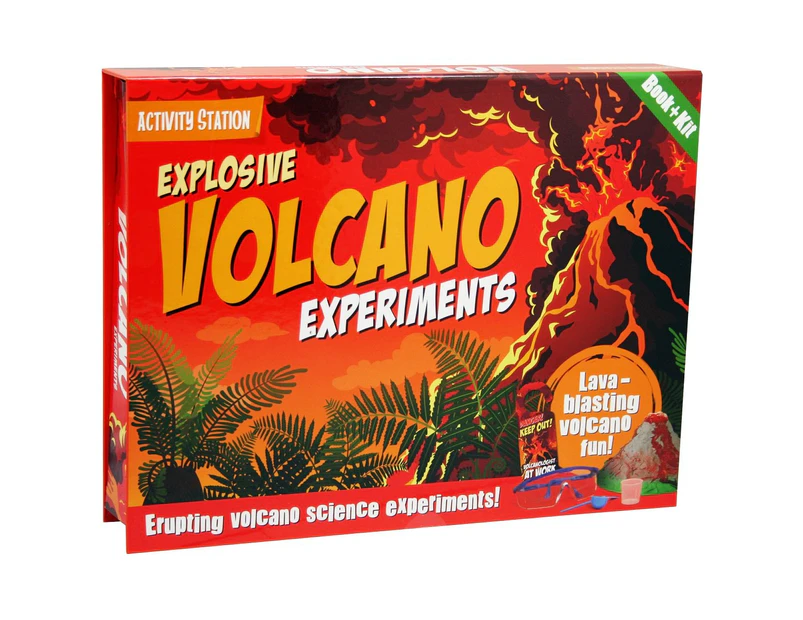 Activity Station Explosive Volcano Experiments Activity Set
