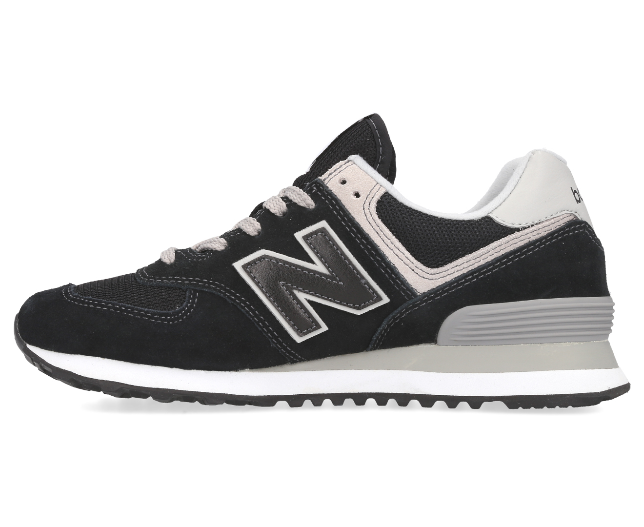 New Balance Women's Classic 574 Core Shoe - Black/White | Scoopon Shopping