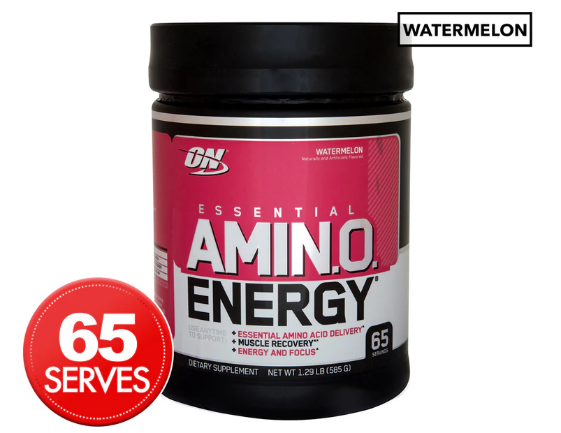 Optimum Nutrition Essential Amin.O Energy Drink Powder Watermelon 585g