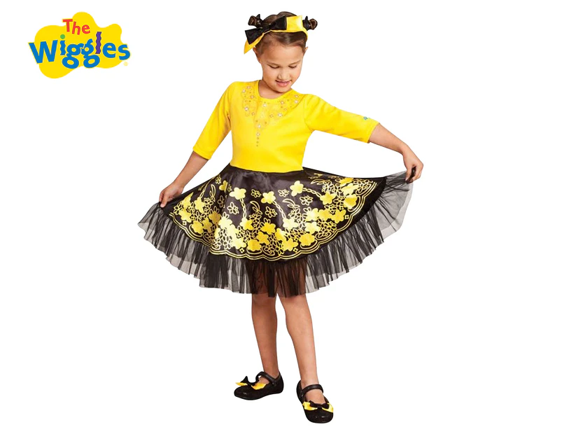 The Wiggles Girls' Emma Ballerina Dress Costume - Yellow/Black