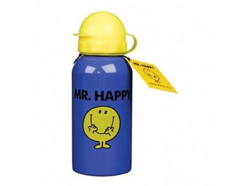 Mr. Happy 400ml Water Bottle by Mr. Men