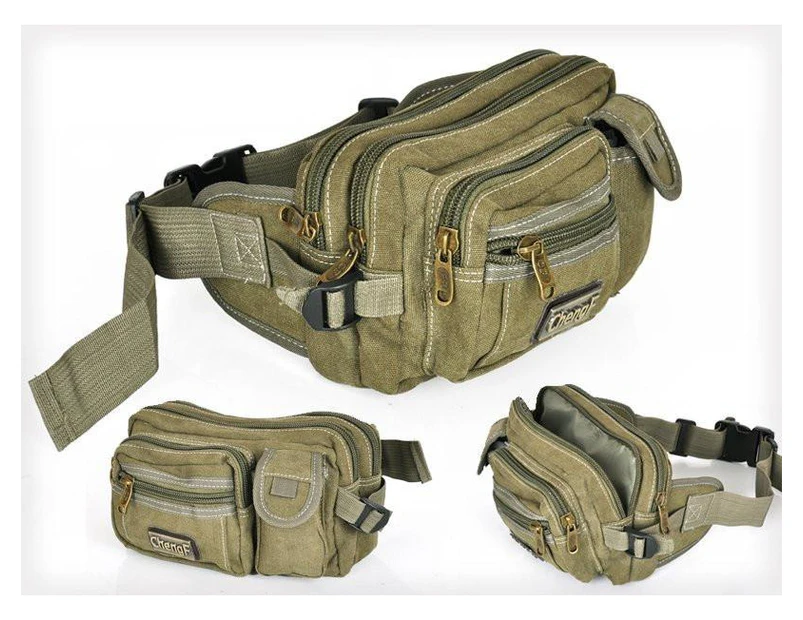 Travel Belt Bag - Army Green