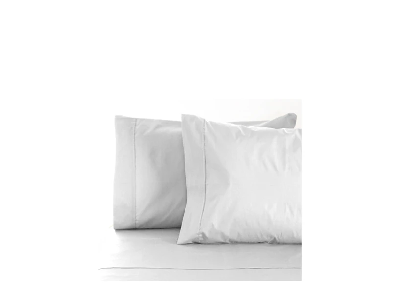 Jenny Mclean Style De Vie 100% Cotton Sheet Set - Queen - White