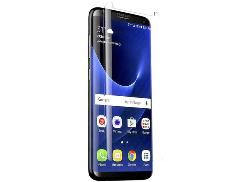 SAMSUNG GALAXY S8+ (6.2 INCH) ZAGG INVISIBLESHIELD GLASS CURVED TEMPERED SCREEN PROTECTOR