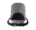 Ibiyaya Speedy Fold Pet Buggy Easy to Store Pet Stroller - Grey Denim