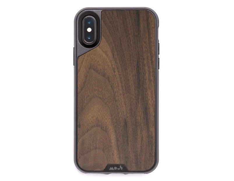IPHONE XS MAX MOUS LIMITLESS 2.0 AIROSHOCK PROTECTIVE CASE - WALNUT