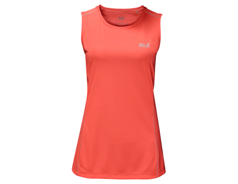 Rock Chill Womens Top - Hot Coral