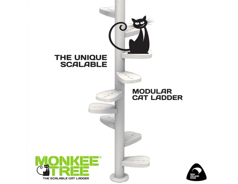 Monkee Cat Tree, Scalable Cat Climbing Ladder 18 Trunk Starter Pack