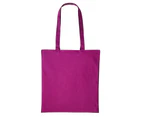 Nutshell Plain Strong Shoulder Shopper Bag (Plum) - RW2137
