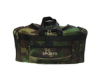 Camo Sports Bag Water Resistant With Shoulder Strap Duffle Bag - Camouflage (Camo)
