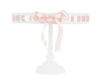 3-Piece Tall Ribbon Cake Stand Set | White Frame | Lily Collection CR001W