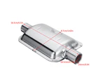 24mm Steel Exhaust Silencer Muffler Fits For Webasto Car Air Diesel Heater