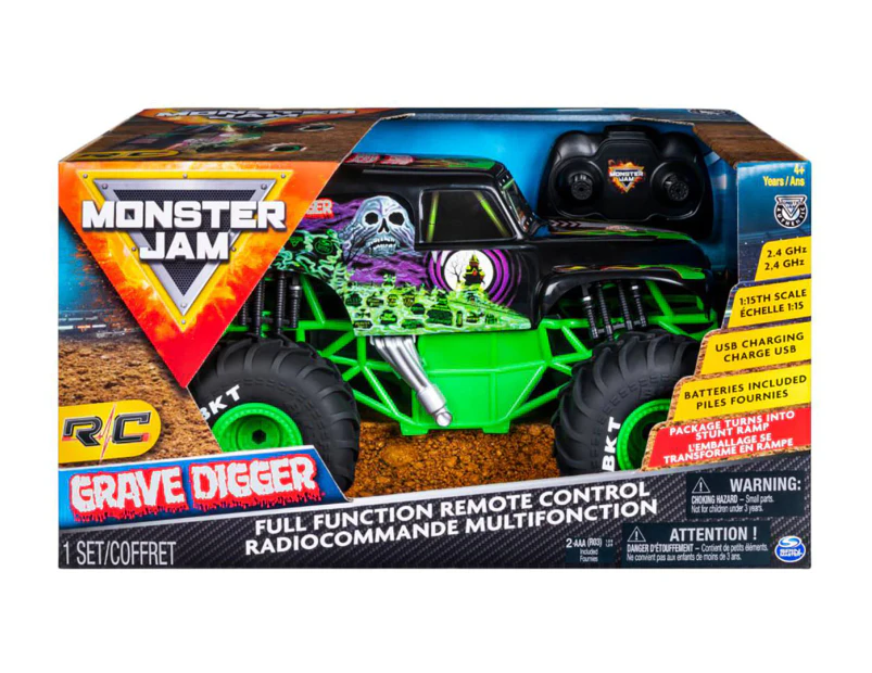 Monster Jam Grave Digger Remote Control Truck