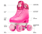 Crazy Skates GLITTER POP Size Adjustable Roller Skates - Pink