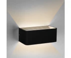Cubic 20CM Stylish LED Wall Light with Directional Beam Output UpDown White