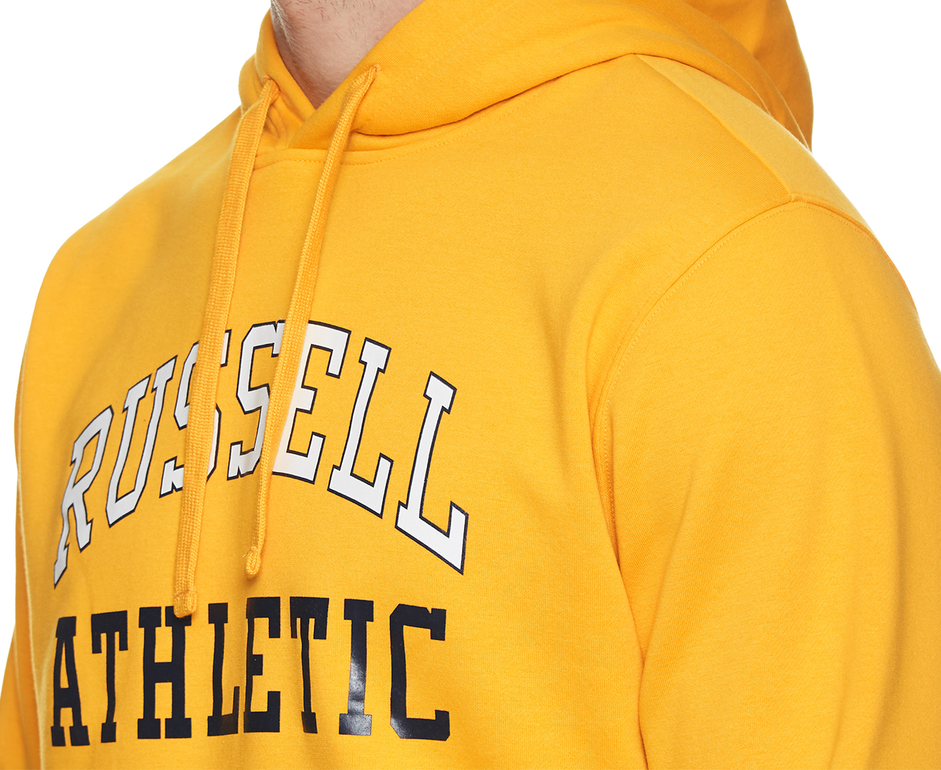 Russell Athletic Men's Logo Hoodie - Russell Gold | Catch.com.au