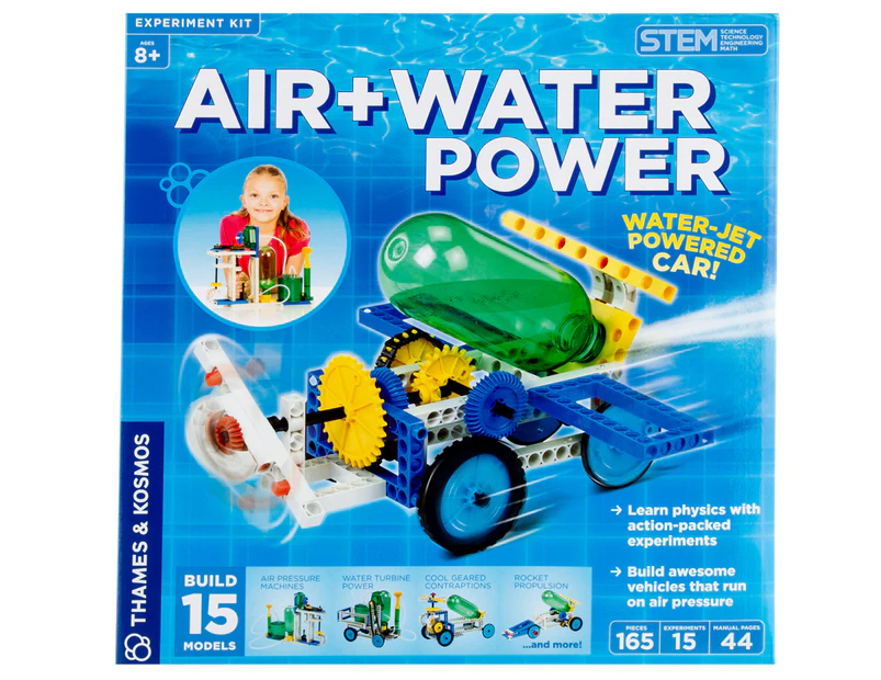 Air + Water Power 165-Piece Science Experiment Kit