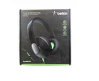 Belkin PureAV 009 Over Ear 3.5mm Headphone - Black