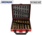 Greenlund 99-Piece Titanium Coated Drill Bit Set 1