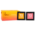 T2 Thrive & Shine Loose Leaf Tea/Tisane Sachet Set 20pk