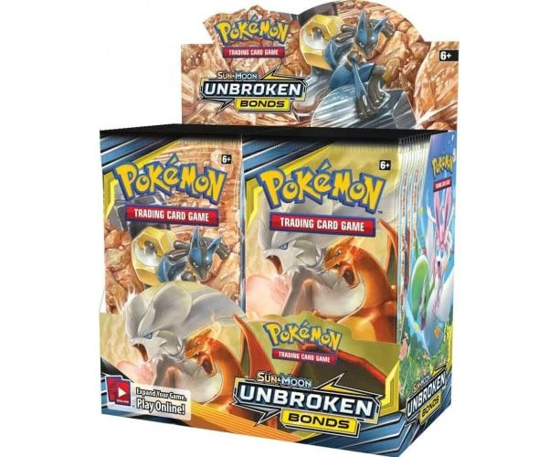 Pokemon TCG Sun and Moon Unbroken Bonds Booster Pack