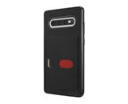 Catzon Samsung Leather Phone Case Fashionable Card Pocket Ultra thin Back Cover For S8/S8P/S9/S9P/S10/S10P/S10e - Black