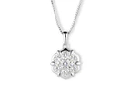 Forever Classic Round Cut 4.0mm Moissanite Pendant Necklace, 1.19cttw DEW