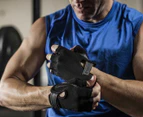 Harbinger Men's Power StretchBack Weightlifting Gloves - Black