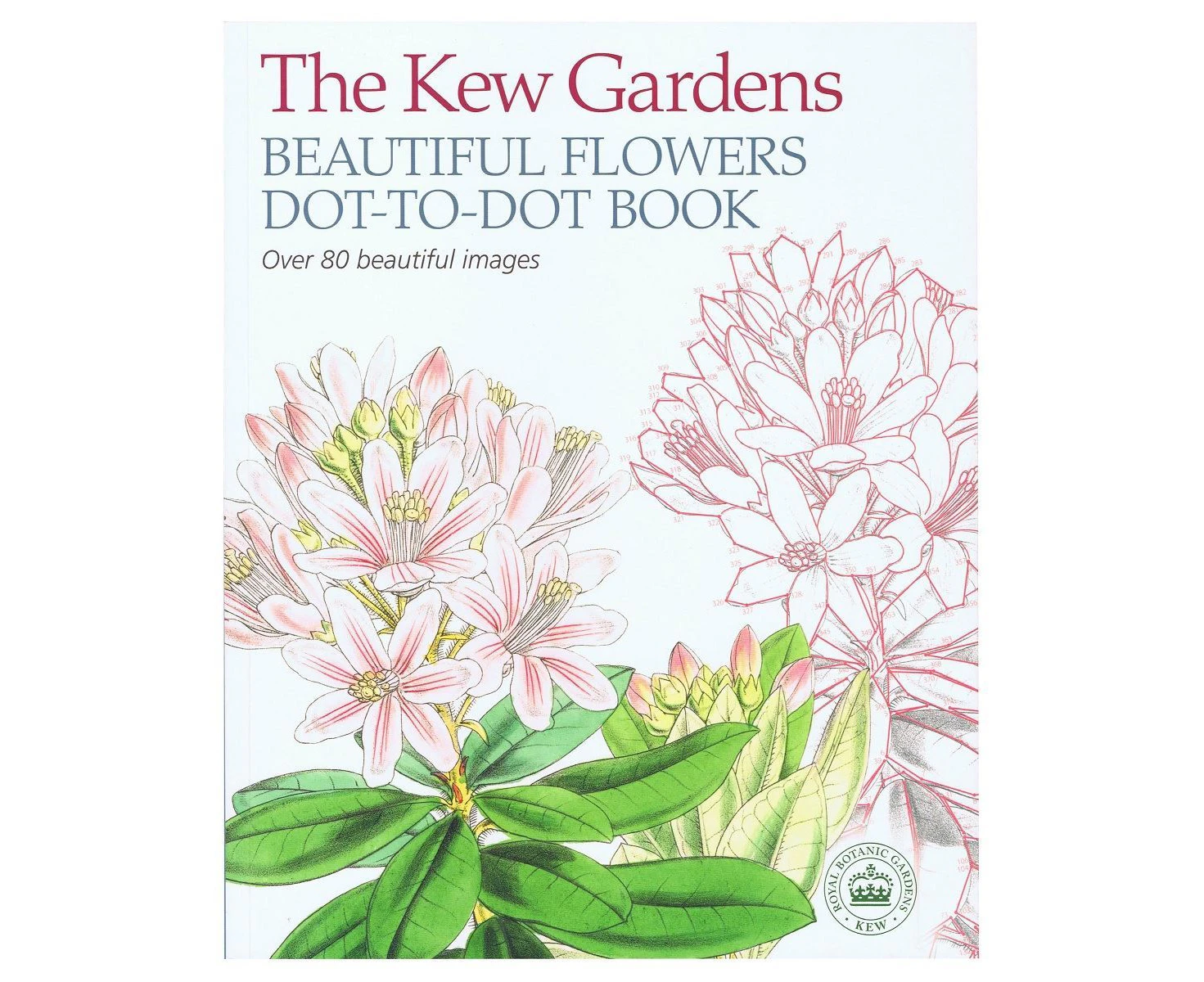 The Kew Gardens Beautiful Flowers Dot-To-Dot Book