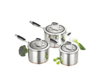 Scanpan 3-Piece Coppernox Saucepan Set