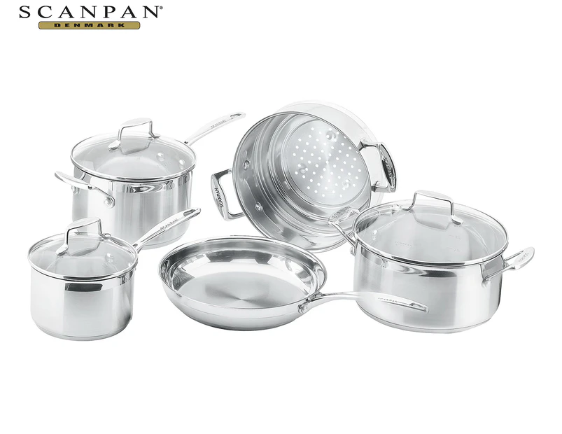 Scanpan 5-Piece Impact Stainless Steel Cookware Starter Set