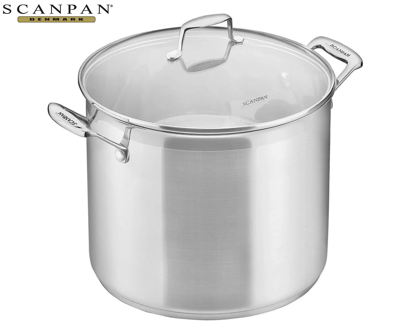 Scanpan 26cm/11L Impact Stainless Steel Stockpot w/ Lid