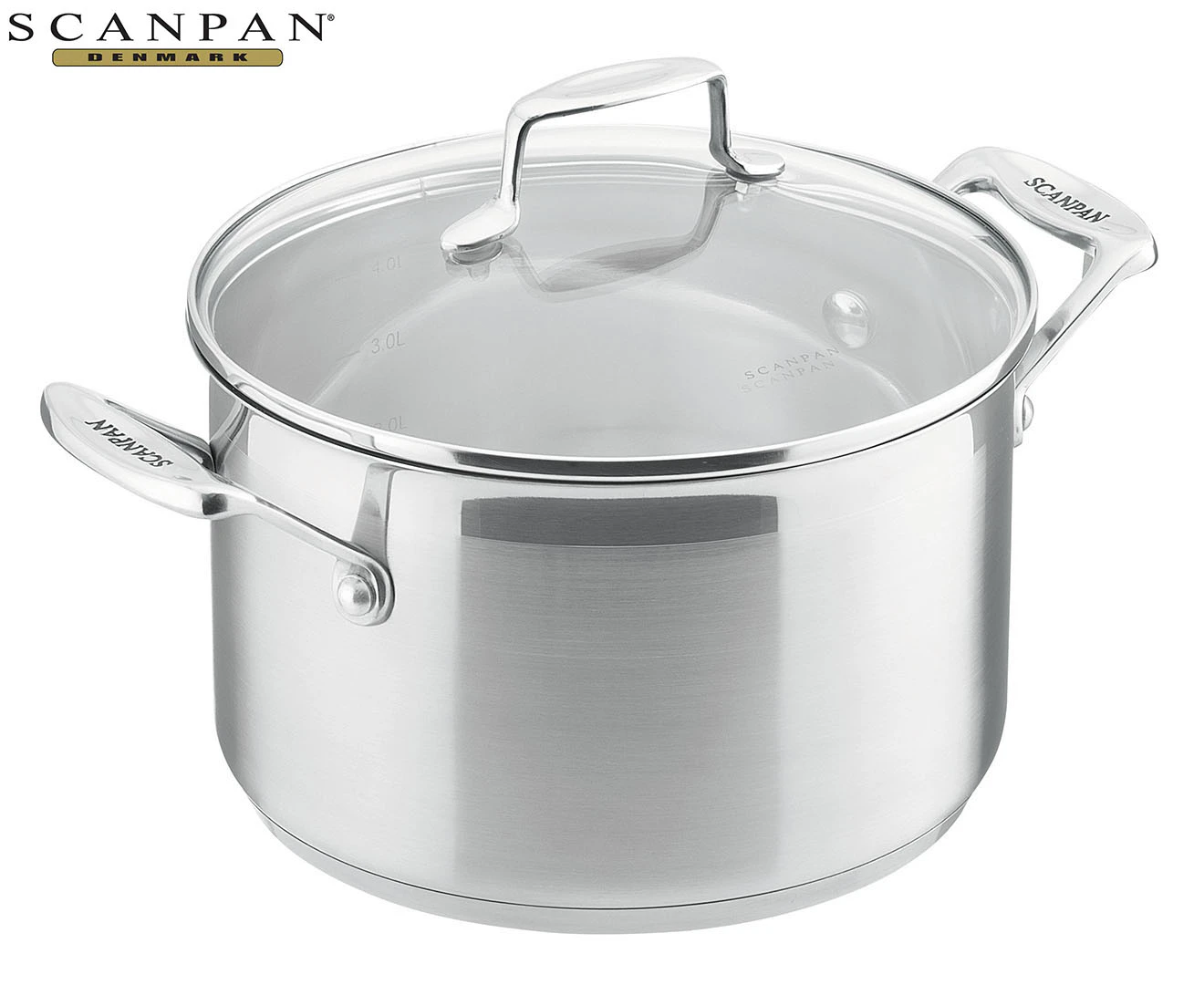 Scanpan 22cm/4.5L Stainless Steel Impact Dutch Oven w/ Lid