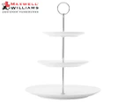 Maxwell & Williams White Basics Diamonds 3-Tier Cake Stand