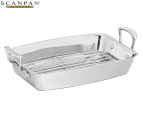 Scanpan 22041  Impact Induction Roaster Stainless Steel