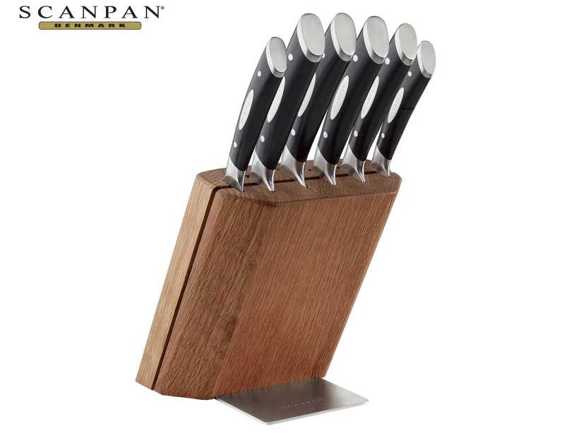 Scanpan 7-Piece Classic Knife Block Set