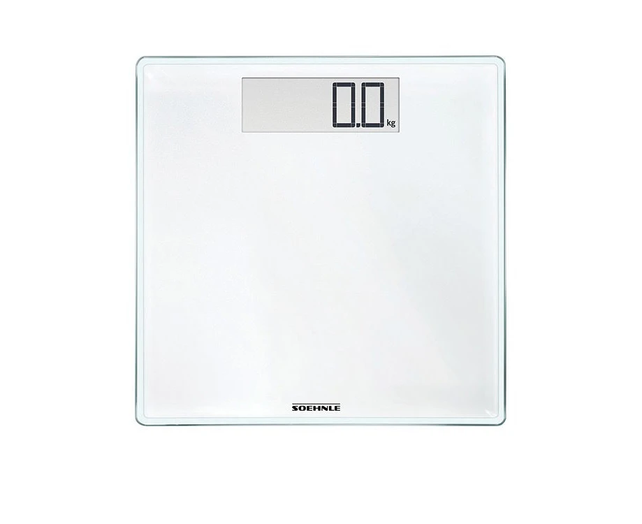 Soehnle Style Sense Comfort 100 Digital LCD Bathroom/Personal Scale WHT 180kg