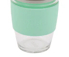 Oasis Borosilicate Glass Eco Cup 340ml Spearmint