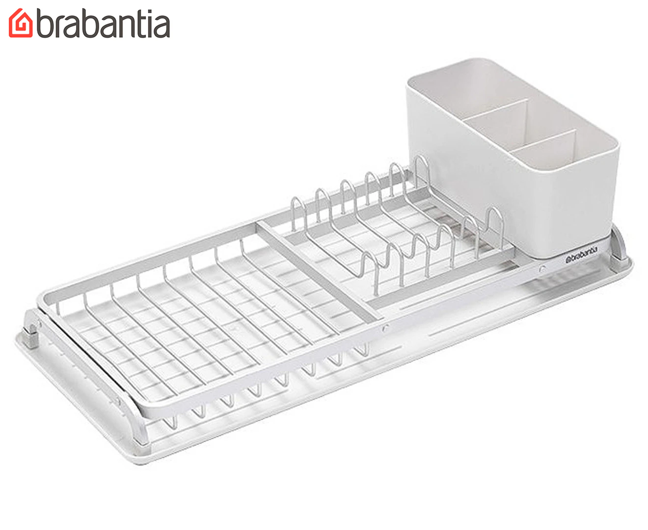 Brabantia Compact Dish Drying Rack - Light Grey