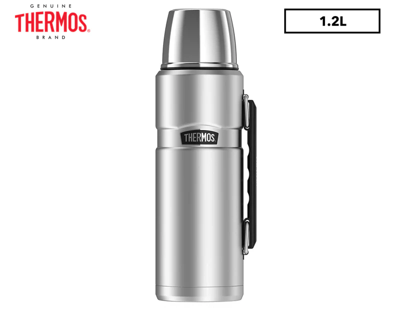 Thermos 1.2L Stainless King Vacuum Insulated Flask - Silver