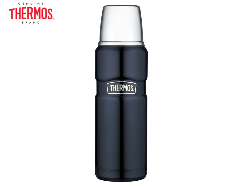 Thermos 470mL King Vacuum Insulated Flask - Midnight Blue