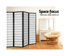 Artiss 8 Panel Room Divider Screen Privacy Dividers Stand Oriental Vintage Black