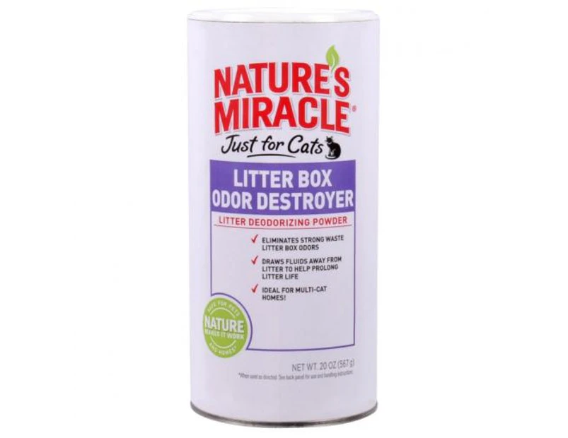 Nature's Miracle Just For Cats Litter Box Odour Destroyer 567mL