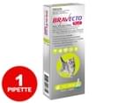 Bravecto Plus For Small Cats 1.2-2.8kg 0.4mL 1