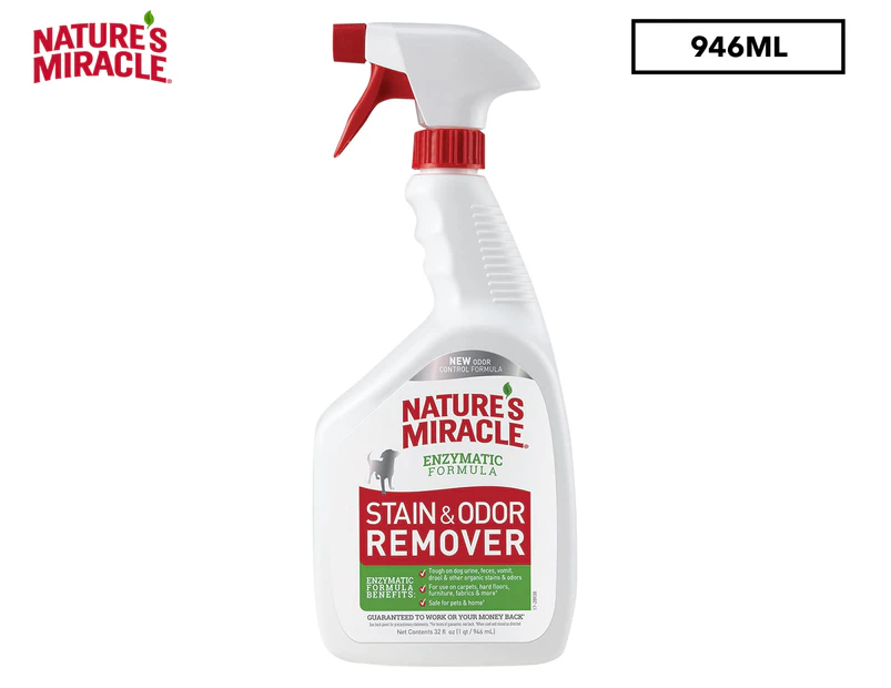 Nature's Miracle Stain & Odour Remover For Dogs 946mL